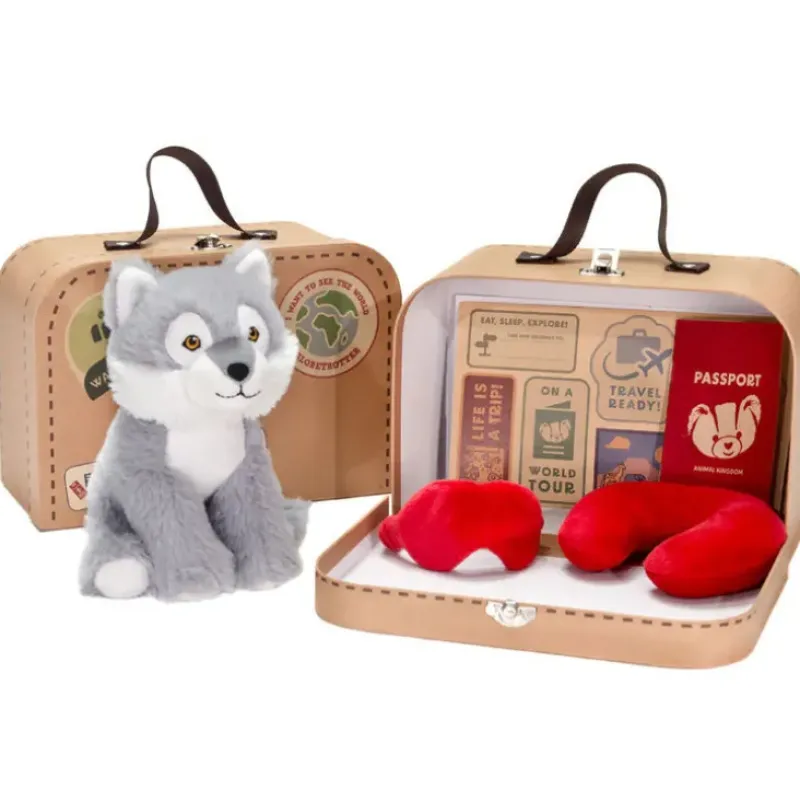 Online Fiesta Toy Lil’ Explorers - Wolf Travel Case