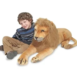 Clearance Melissa u0026 Doug Lion - Lifelike Animal Giant Plush