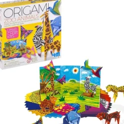Clearance 4M Little Craft - Origami Zoo Animals