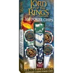 Hot MasterPieces Lord of the Rings - Poker Chips - 100 Pieces
