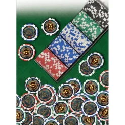 Hot MasterPieces Lord of the Rings - Poker Chips - 100 Pieces