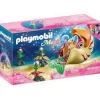 New Playmobil Magic - Mermaid with Sea Snail Gondola