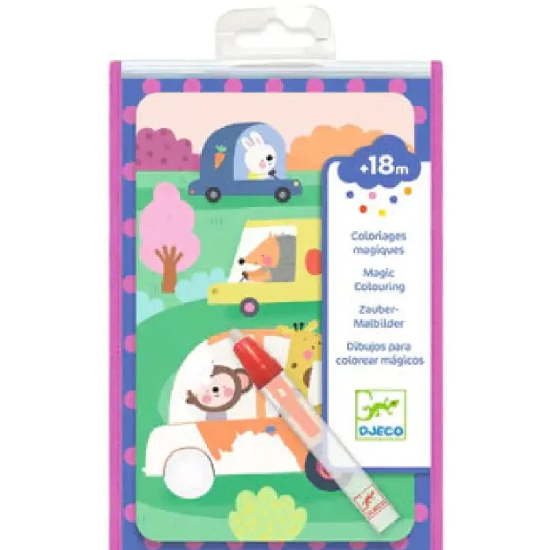 Clearance DJECO Magic Coloring - On the Road