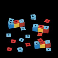 New Geomag Magicube Word Building Recycled 55 Pieces