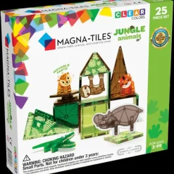 New Magna-Tiles Jungle Animals 25 Piece Set