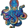 Hot Unidragon Magnetic Octopus Wooden Puzzle