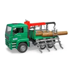 Discount Bruder MAN TGA Timber Truck with Loading Crane with 3 Logs