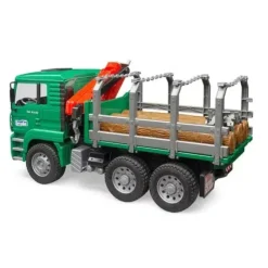 Discount Bruder MAN TGA Timber Truck with Loading Crane with 3 Logs