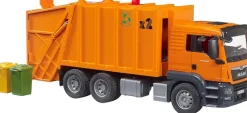 Clearance Bruder Man TGS Garbage Truck - Orange