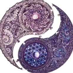 Discount Unidragon Mandala - Overaching Opposites Wooden Jigsaw Puzzle