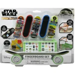 New United Party Mandalorian 5 Pack Fingerboard Set with Ramp
