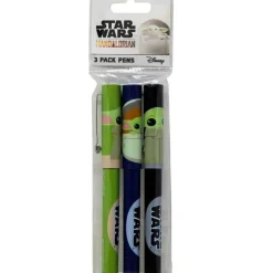 Best United Party Mandalorian Grogu only 3 Pack Pens in Poly Bag