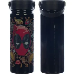 Discount Bio World Marvel Deadpool 17 oz. UV Stainless Steel Bottle