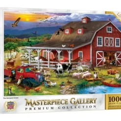 Best MasterPieces MasterPiece Gallery - The Barnyard Crowd - 1000 Piece Puzzle