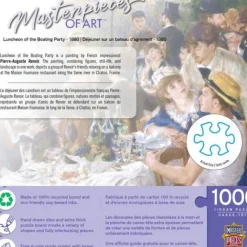 Clearance MasterPieces of Art - Luncheon of the Boating Party - 1000 Piece Puzzle