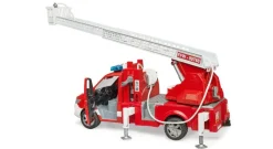Outlet Bruder MB Sprinter Fire Engine w Ladder Water Pump & L/SModule