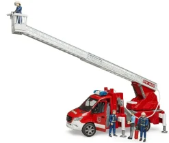 Outlet Bruder MB Sprinter Fire Engine w Ladder Water Pump & L/SModule