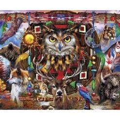 New MasterPieces Medley - Animal Totems - 300 Piece EzGrip Puzzle