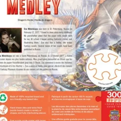 Clearance MasterPieces Medley - Dragons Horde - 300 Piece EzGrip Puzzle