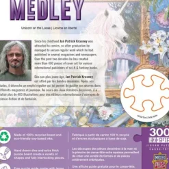 Outlet MasterPieces Medley - Unicorns on the Loose - 300 Piece EzGrip Puzzle