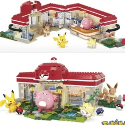 Outlet Mattel Mega Construx Pokemon - Forest Pokémon Center