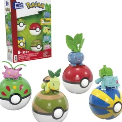 Outlet Mattel Mega Construx Pokemon - Grass-Type Trainer Team