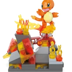 Online Mattel Mega Construx Pokemon - Charmander's Fire-Type Spin