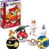 New Mattel MEGA Pokémon Fire-Type Team Building Toy Kit