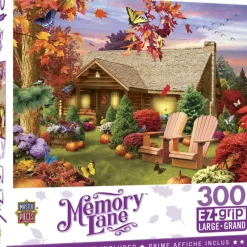 Sale MasterPieces Memory Lane - Autumn Warmth - 300 Piece EzGrip Puzzle