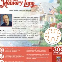 Online MasterPieces Memory Lane - Lakeside Memories - 300 Piece EzGrip Puzzle