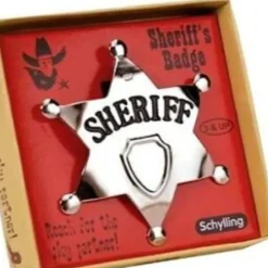 New Parris Toys Metal Sheriff Badge