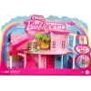 Outlet Mattel Mini Barbieland Doll And Accessories - House with Pink Spiral Slide