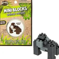 New Adventure Planet Mini Blocks - Gorilla 37 Pieces