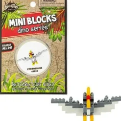 Clearance Adventure Planet Mini Blocks - Pterosaurs 49 Pieces