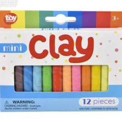 Clearance The Toy Network Mini Clay Set 12 Pieces