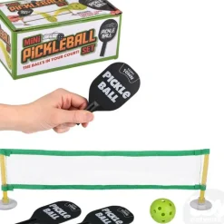 Hot The Toy Network Mini Desktop Pickleball Set