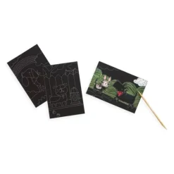 Ooly Mini Kit Scratch and Scribble Scratch Art Kit - Playful Pups