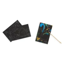 Best Ooly Mini Kit Scratch and Scribble Scratch Art Kit - Dino Days