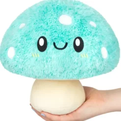 Clearance Squishable Mini - 9" - Turquoise Mushroom