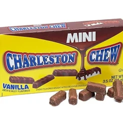 Online Tootsie Mini Vanilla Charleston Chew Candy Bars 3.5-oz. Theater Box