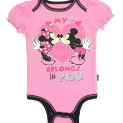 Discount Childrens Apparel MINNIE MOUSE Girls 6-18M Newborn/Infant Creeper