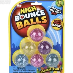 Hot The Toy Network 1.25"(32mm) Hi-Bounce Balls Assorted Styles