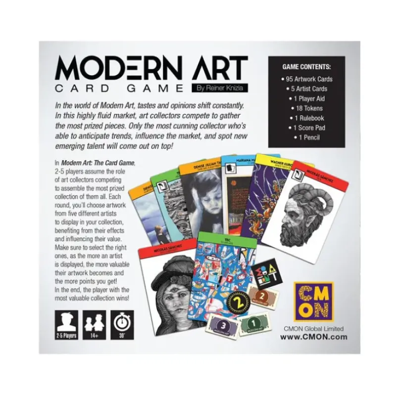 Discount Asmodee Modern Art The Card Game