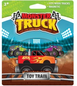 Outlet MasterPieces Monster Truck Wood Toy Train