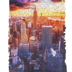 Clearance Unidragon Morning in New York Wooden Jigsaw Puzzle