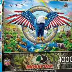 New MasterPieces Mossy Oak - Liberty Falls - 1000 Piece Puzzle