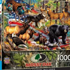 Clearance MasterPieces Mossy Oak - This Land is Your Land - 1000 Piece Puzzle