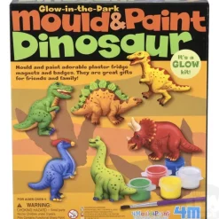 4M Mould & Paint - Glow-In-The-Dark Dinosaur