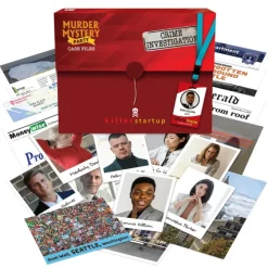 New University Games Murder Mystery Party - Case Files: Killer Startup