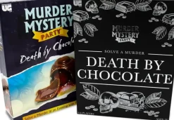 Sale University Games Murder Mystery Party Game - Death by Chocolate